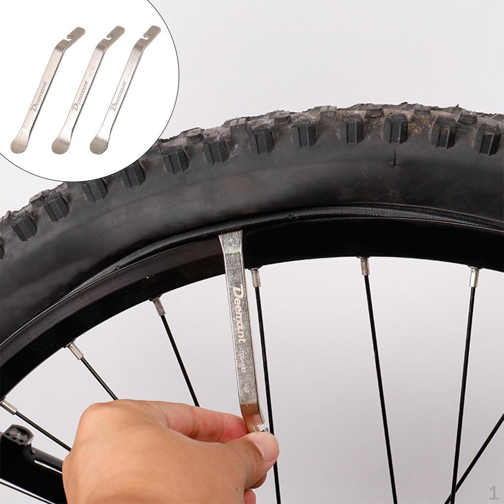 Tire Lifter 3 Pieces Removal Tool Easy to Repair Inner Tube Accessories
