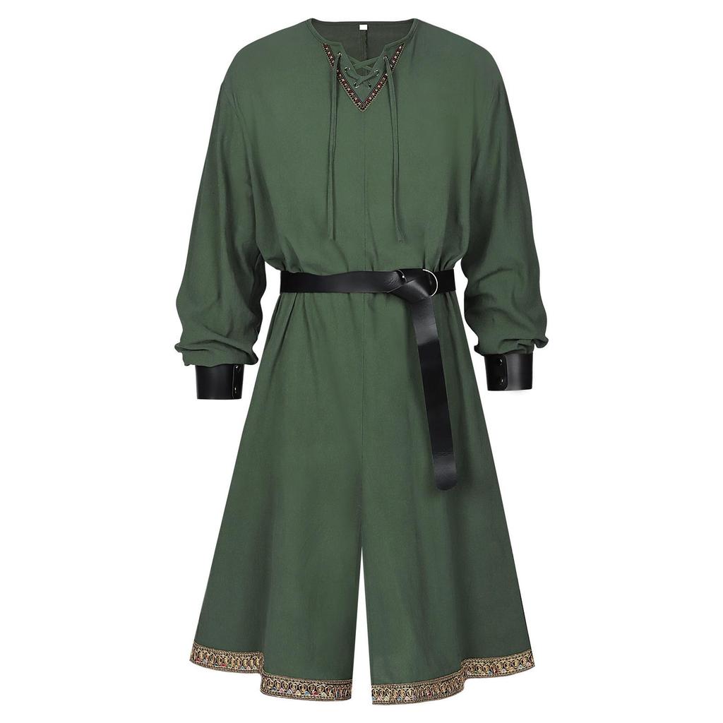Renaissance Knight Viking Pirate Tunic Costume