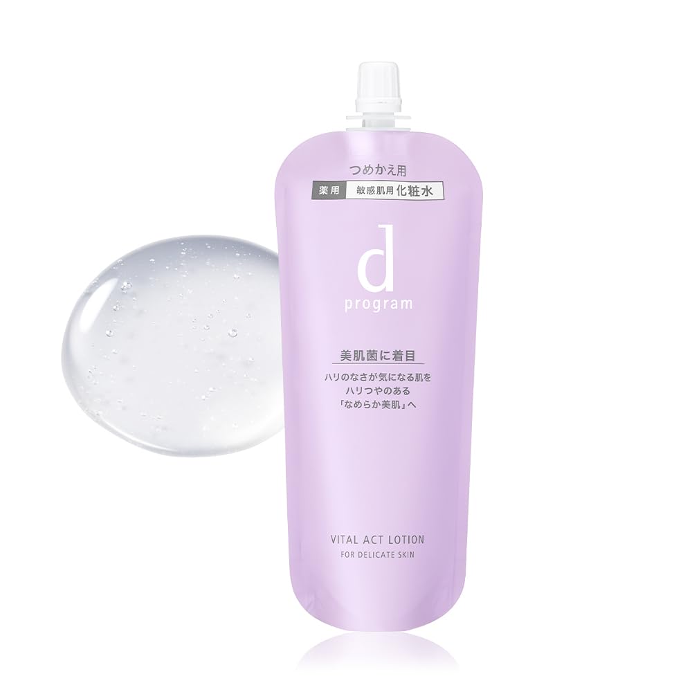 d program d program Vital Act Lotion MB Toner Refill For Sensitive Reduces 120mL (d program) [Official] [Quasi-drug] Skin, Firming,