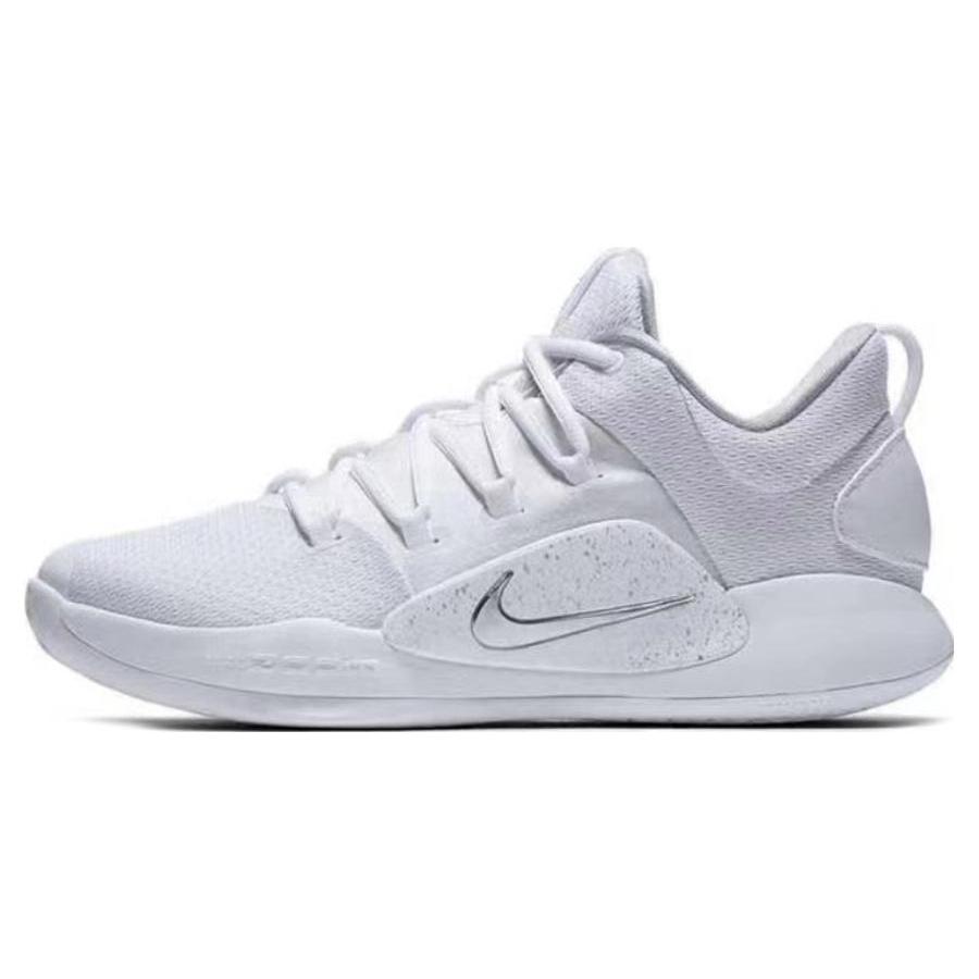 Nike Hyperdunk X Low 10 Cushioning Slip Resistant Abrasion Resistant Low top Basketball Shoes Men's Pink Blue AR0465-100(TeamX-)