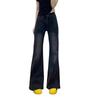 Women's Plus Size High Waist Retro Flare Jeans for Pear Shape