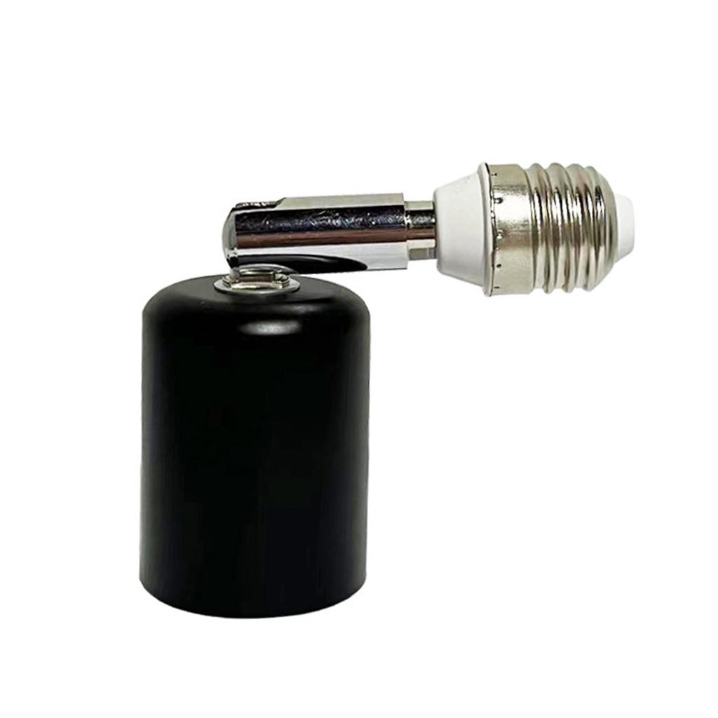 Rotatable E27 Lamp Socket Adapter 150W Heatproof Design Vertical Horizontal Adjust Positioning Global Voltages Support