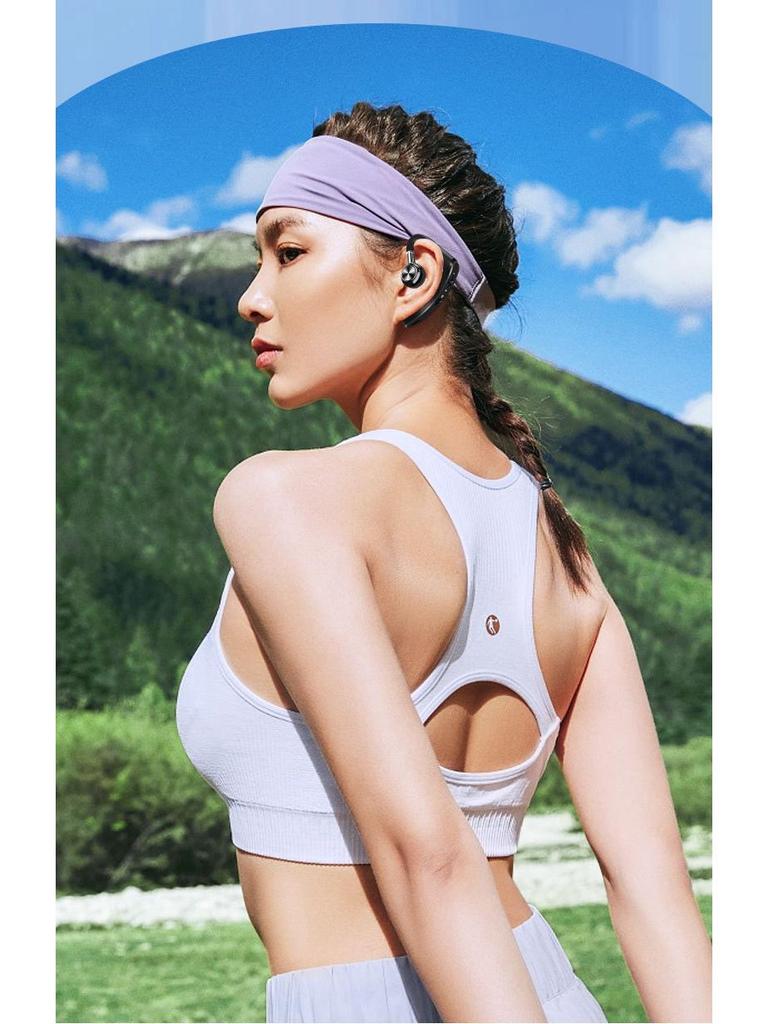 V98 Bluetooth Single Ear Hanging Earphones - Non-in-ear, Sports & Business, External Sound