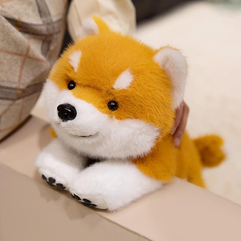 

Shiba Inu Huanhuan doll cute puppy plush toy soothing doll doll giving children and men birthday gifts 30cm【0.3kg】
