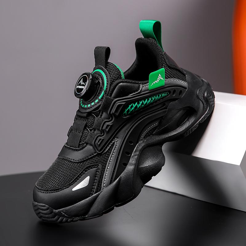 New Mesh Shoes, Medium and Large Children's Anti-slip Sports Autumn Shoes, Breathable Running Shoes, Children's Shoes