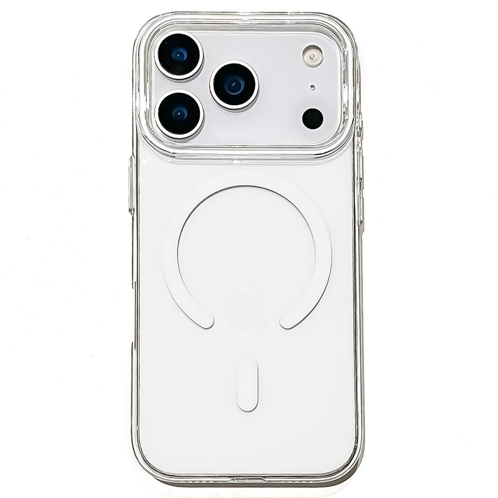 For iPhone 17 Pro Max Case Compatible with MagSafe Protective TPU+PC Phone Cover