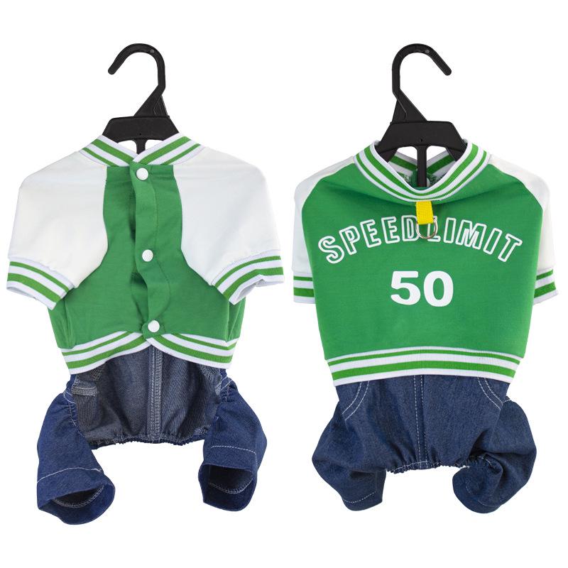 

New Pet Spring/Summer Leashable Hoodie for Dogs & Cats S (3-5 lbs) зелёный