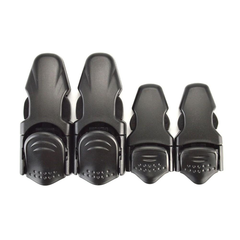 2x Diving Fin Strap Buckles Black Buckle Dive Flippers