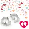 8Pcs Cookie Cutter Stamp for Eid Mubarak Mosque Teapot Pressable Biscuit Mold Kitchen Baking Pastry Tools Cake Decor
