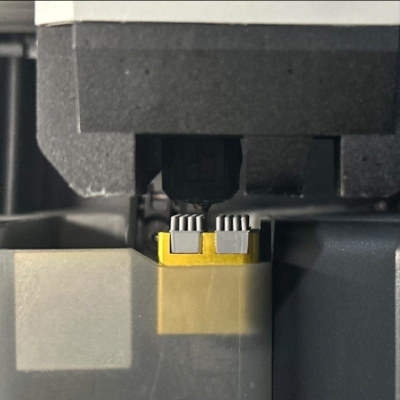 1 Satz Montierte Schrubber Druckkopfreiniger Druckkopfwischer Für Bambu Lab X1 P1S Serie Düsenbürste Bambulab Wischerbürste