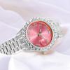Stylish Roman Full Diamond Calendar Waterproof Luminous Women's Watch