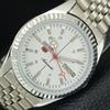 VINTAGE REFURBISHED SEIKO 5 AUTOMATIC 6309A JAPAN MENS WHITE WATCH A442812-1