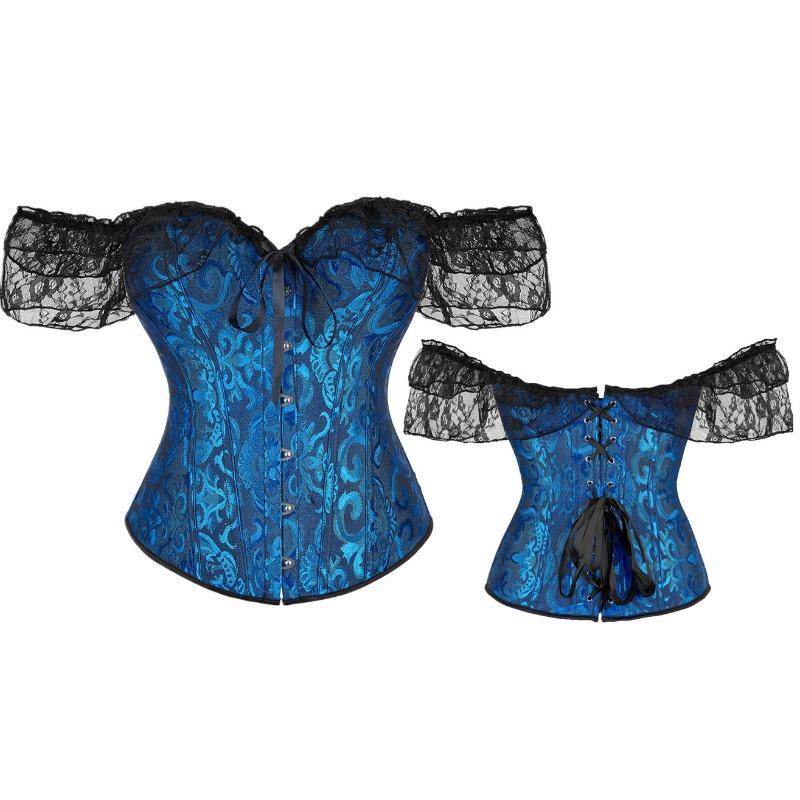 Unterbrustformer Korsett Taillentrainer Gothic Shapewear Damenbekleidung Sexy Kleidung Vintage Streetwear Party