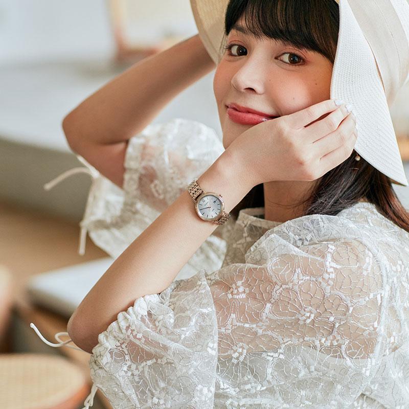 CASIO Women's SHEEN White Watch SHS-D300CG-7APR
