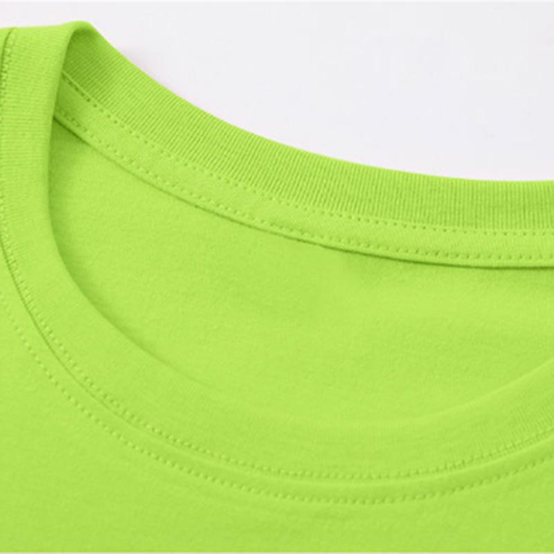 100% bumbac Tricou cu mânecă scurtă de lungime medie pentru femei Vară cu model de culoare uni Imprimare All-match Subțire de lungime medie Top Trendy