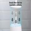  Plastic Toilet Brush With Standing Base Long Handle Toilet Cleaning Brush For WC Bathroom Accessories Cleaning Tools