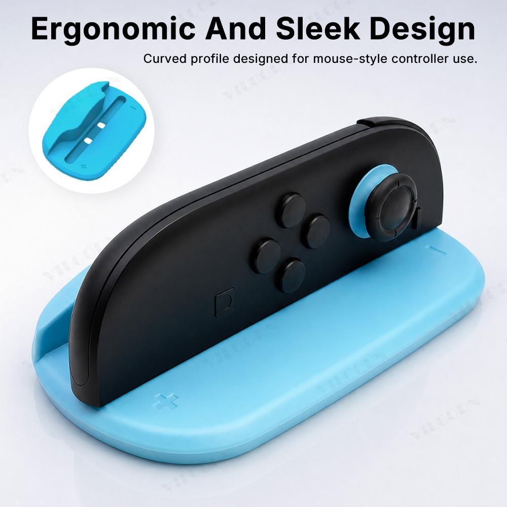 1 Pair Mouse Grip Stand for Switch 2 Joycon, Left Right Gamepad Holder Bracket,Ergonomic Desk Dock Base,for Switch 2 Accessories