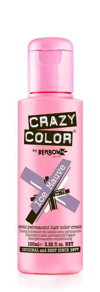 

Hair Color Cream Crazy Color 100ml Ice Mauve GO-CC75