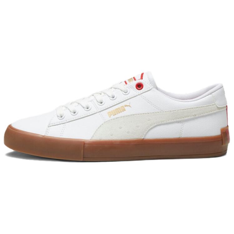 Puma Bari Comfortable Lightweight Low-Top Sneakers Unisex Sneakers White 392493-01