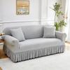 1Pc Skirt Stretch Sofa Coverastic Fit Soft Texture Sofa Slipcover For Living Room Sofa Protector Couch Cushion Cover