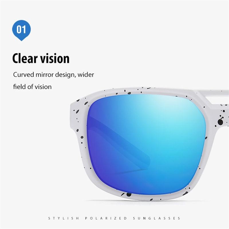 AORON Outdoor Sports Polarized Sunglasses Men Women Fashion Anti Glare Driving Glasses