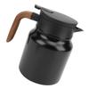 Built-in Filter Insulated Coffee Pot Stainless Steel Thermal Beverage Pitcher Home Use