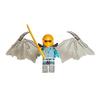 Flying Ninja Building Block Figurine With Wings Small Particles Splicing Assembly Doll Toy Bag