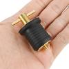 4Pcs Brass&Rubber Boats Twist Type T-Handle Drain Plugs for 1-Inch 25mm Diameter Drain Hole Marine Dinghy Yacht Boat Accessories