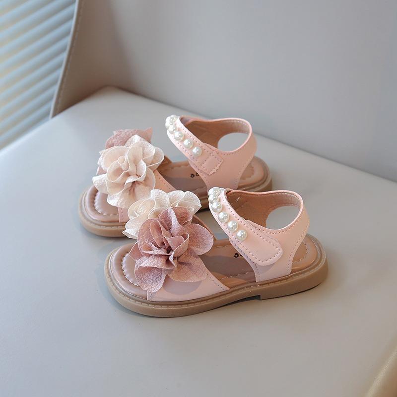 

Breathable Children s Sandals for Summer, Stylish Princess Beach Shoes for Toddler Girls, Summer Baby Shoes for Walking. 30 рожевий
