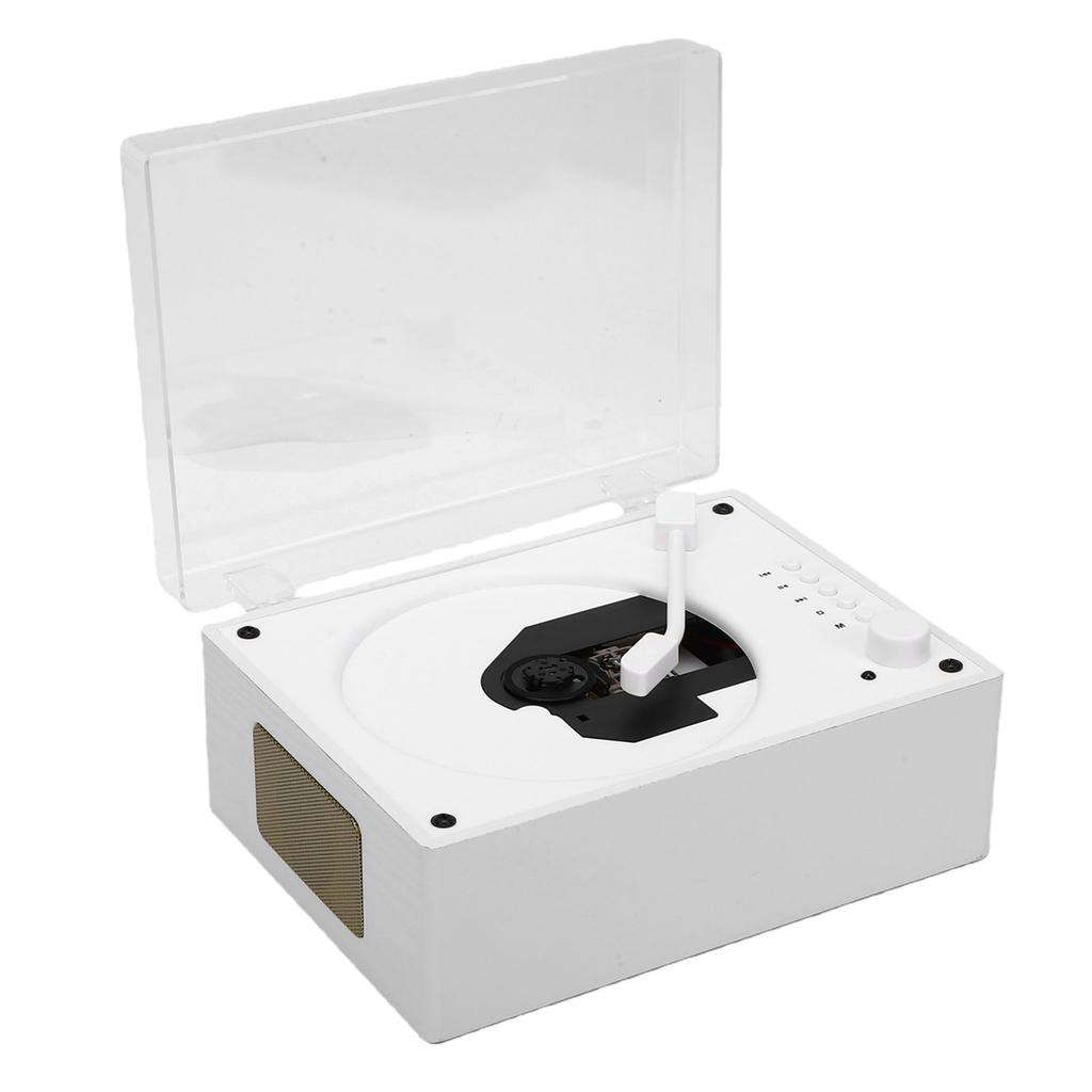 CD-Player Kabellos Bluetooth 5.1 Tragbarer CD-Player USB AUX-Eingang Unterstützt CD MP3 WMA mit Doppel-Lautsprechern Fernbedienung