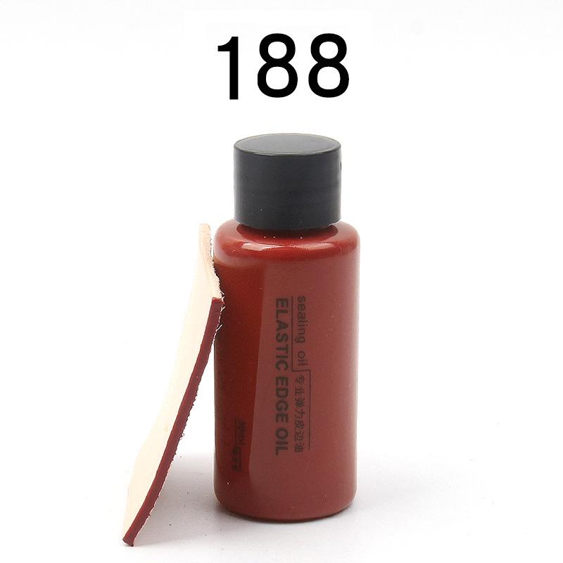 Elastic Matte Edge Paint for Leather Goods - 40 Colors for Bags and Wallets Repair