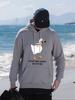 Peace Was Never An Option Duck Printing Hoody Men Hip Hop Fleece Hoodies Casual Loose Pullovers Comfortable Pocket Sportswear