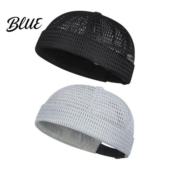 Outdoor Activity Hat 1/2Pcs Men Adjustable Custom Fit Breathable Mesh Design Lightweight Cap Foldable Hip-Hop Style Summer Activities Travel