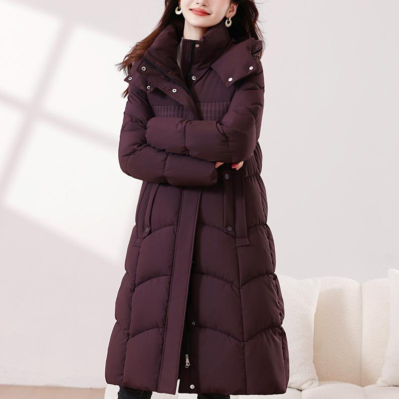 Fashion Winter Jackets Woman Long Parkas Hooded Plus Size Thick Warm Women's Coats