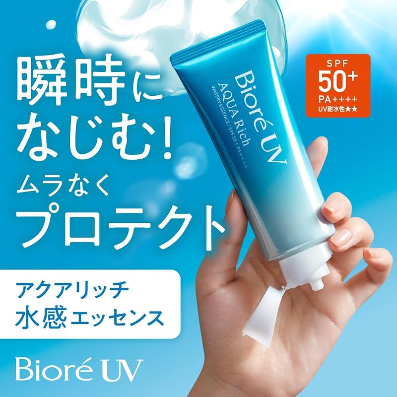 Biore UV Aqua Rich Watery Essence 100g Sunscreen SPF50 []