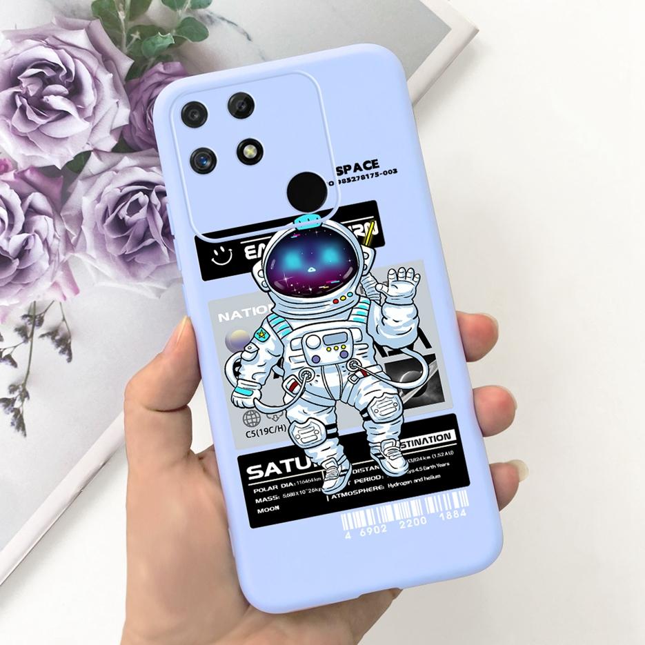 For Realme Narzo 50A Case RMX3430 Lovely Cartoon Cover Soft Silicone Phone Case For Realme Narzo 50i Narzo50A Prime Fundas Coque