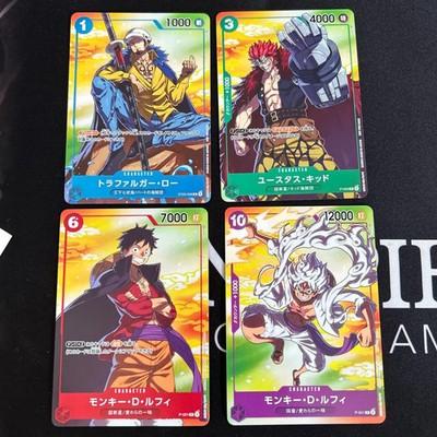 4 Card SEVEN ELEVEN Parallel One Piece P-041 P-003 P-001 ST03-008 JP