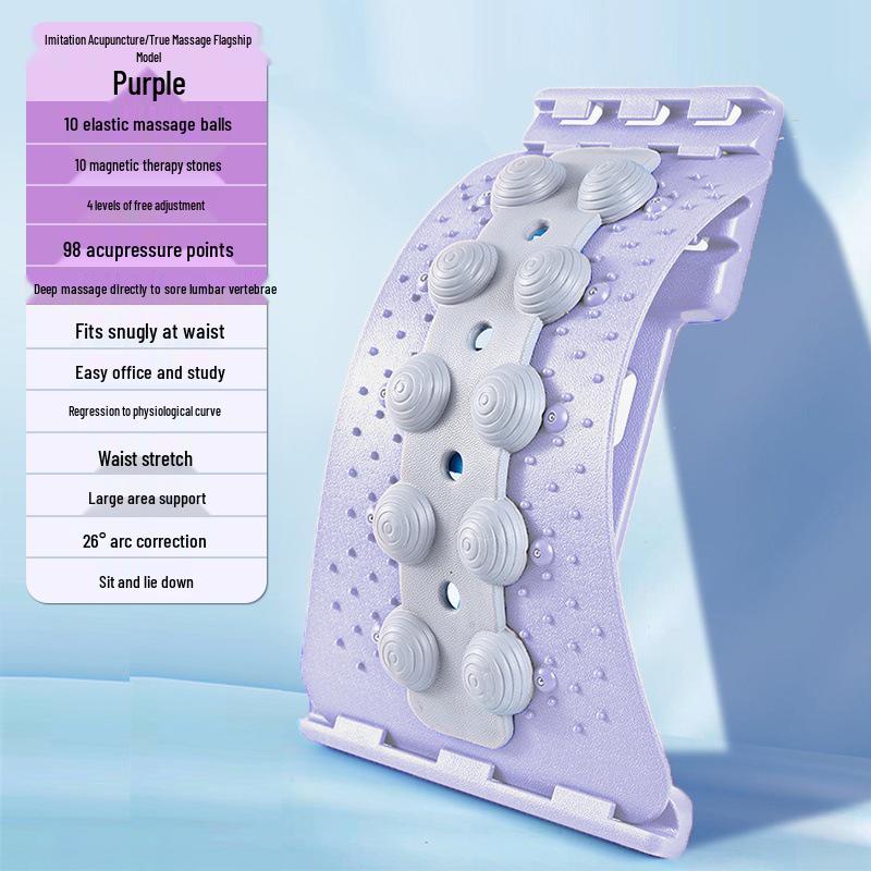 Lendenwirbelsäulen-Dehnungs-Massagegerät: Akupunktur, Bandscheibenvorfall-Linderung, Wirbelsäulenkissenkorrektur
