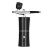 0.3mm Mini Air Compressor Kit Air Brush Paint Spray Gun Airbrush For Nail Art Tattoo Craft Cake Nano Fog Mist Sprayer
