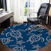 1PC Turtle, Starfish Chair Carpet for Office, Indoor Non-Slip Washable  Carpet, Soft Comfortable Mat For Office Room Yy250930133