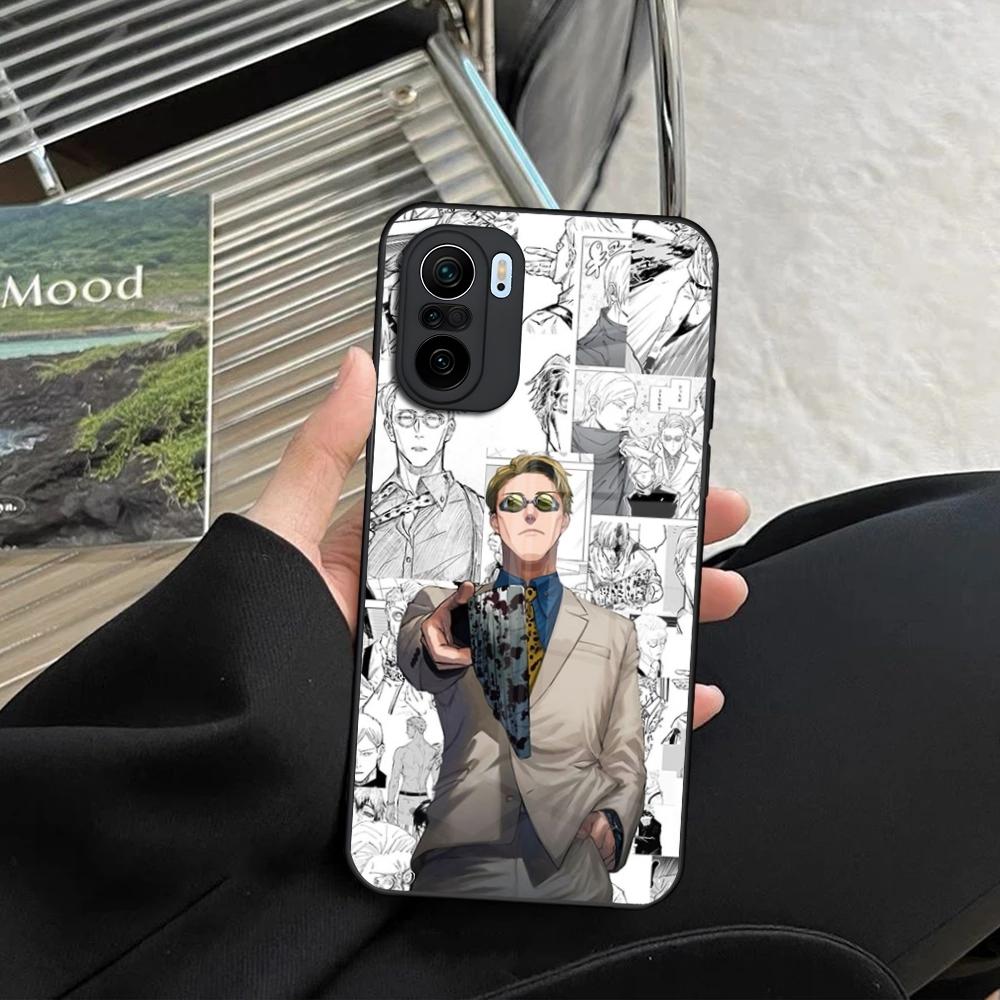Kento Nanami Jujutsu Kaisen Phone Case for Xiaomi Redmi Note 14 13 12 11 Ultra Pro Lite 5G toughened glass Cover