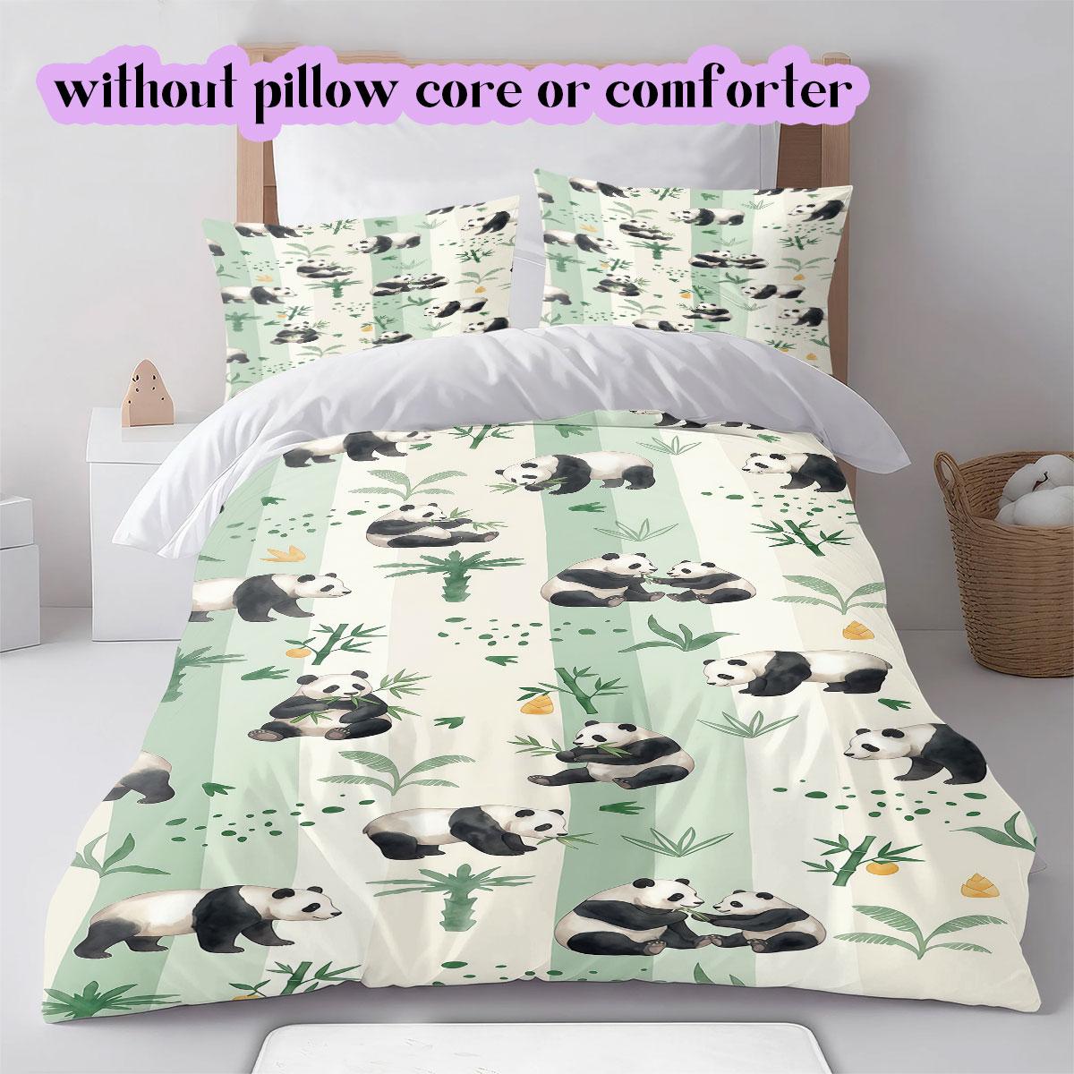 

Cute animal watercolor stripes Pattern Bedding,Quilt Set Quilt Cover Pillowcase Home Birthday Gift (1*duvet cover+2*pillowcase,without core) 135x200cm