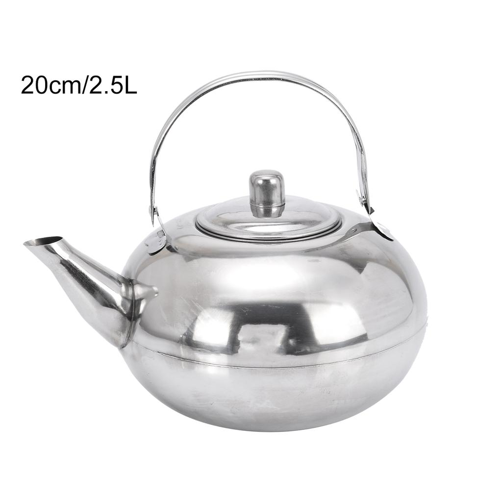 Stainless Steel Teapot Boiling Water Coffee Tools Dinnerware Filter Tea For Coffee Tea Home Kitchen Brand New High Quality