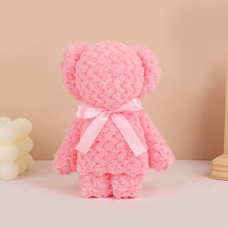 5/10 Stück Teddybär Handtuch Geschenkset für Hochzeit Kinder Geburtstagsparty Mitgebsel Babyparty Gästegeschenk Weihnachten Ostern Wohnkultur