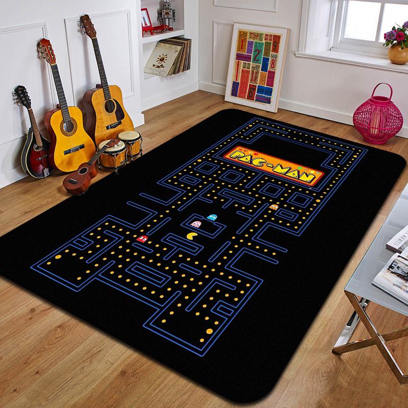 C-Creative Switch Game Carpet Fashion Yoga Mat Bedroom Decoration Carpet Living Room Bathroom Decoration Floor Mat Birthday Gift