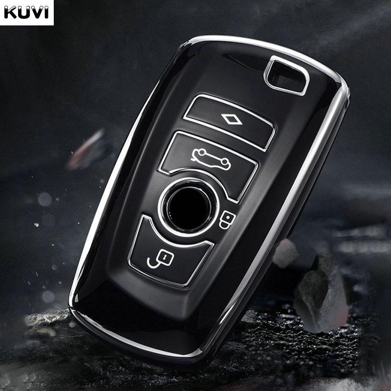TPU Car Key Case Cover Protector Shell Fob for BMW 1 3 5 7 Series X1 X3 X4 X5 F10 F15 F16 F20 F30 F18 F25 M3 M4 E34 Accessories