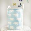 Cotton and Linen Cloth Art Laundry Basket Environmental Protection Picnic Basket Toy Classification Basket Home Storage Baskets