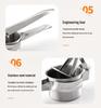 Schiacciapatate e Zucca in Acciaio Inossidabile Spremiagrumi Gadget