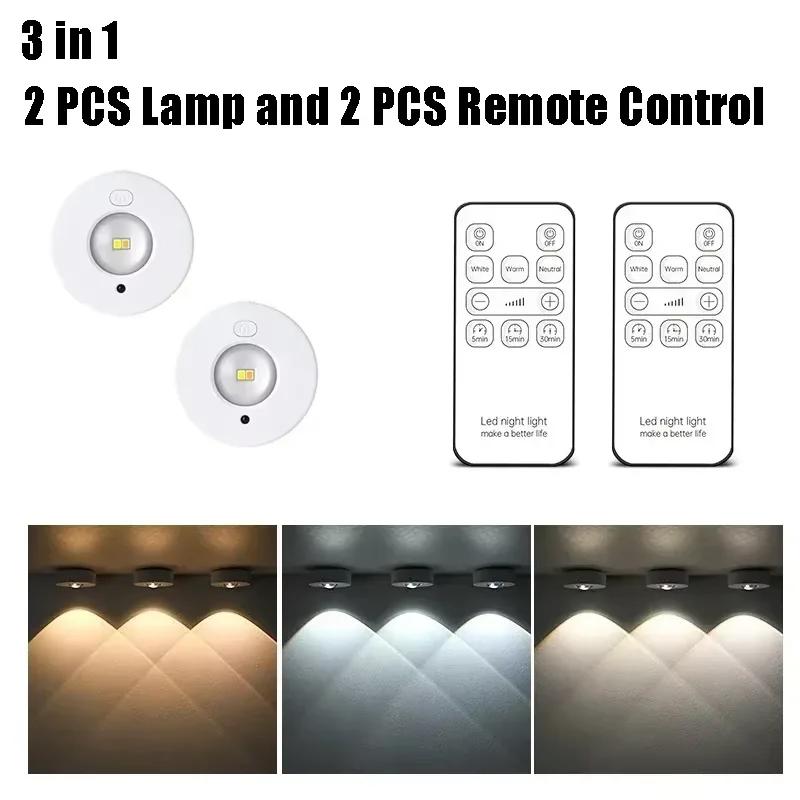 Kabellose LED Unterbauleuchten mit Fernbedienung RGB 12 Farben Typ-C Wiederaufladbar für Zimmer Küche Schrank Thekenbeleuchtung