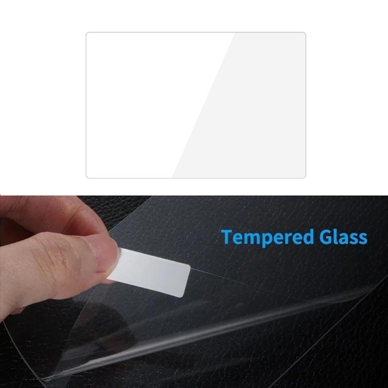 High Transparencys Tempereds Glass Guard for Model 3 2023-2025 Rear Seat Display 8inch Shatters Resistant Film